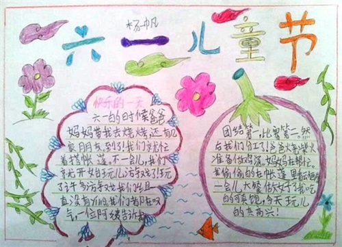2023六一儿童节手抄报漂亮又好画一等奖最新5篇