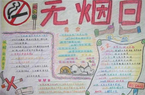 2023世界无烟日手抄报一等奖作品_世界无烟日手抄报手抄报简单又好画精选5篇