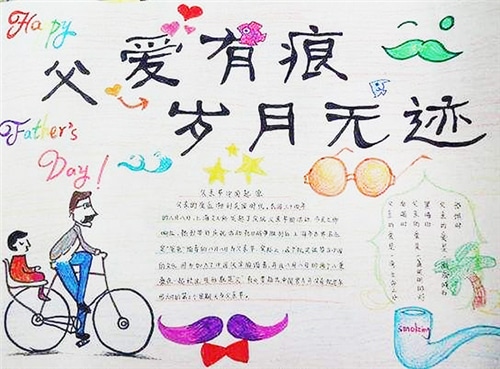 2025父亲节手抄报简单又漂亮_父亲节手抄报精美图片作品精选5篇