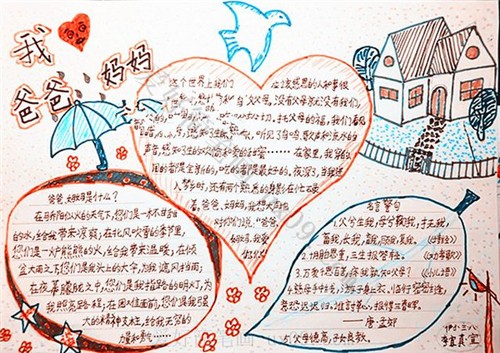 2025父亲节手抄报图片简单又漂亮精选5篇