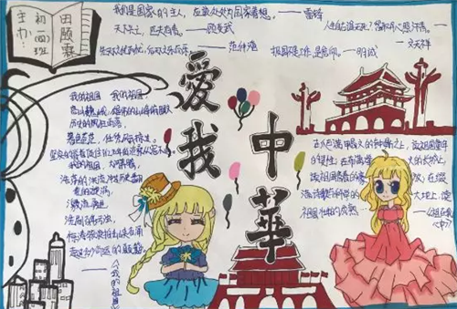 2024国庆节手抄报一等奖