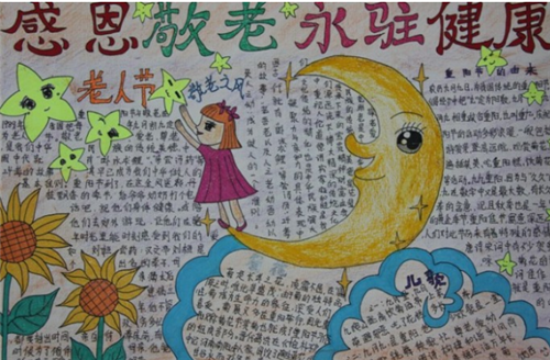 2026重阳节手抄报怎么画