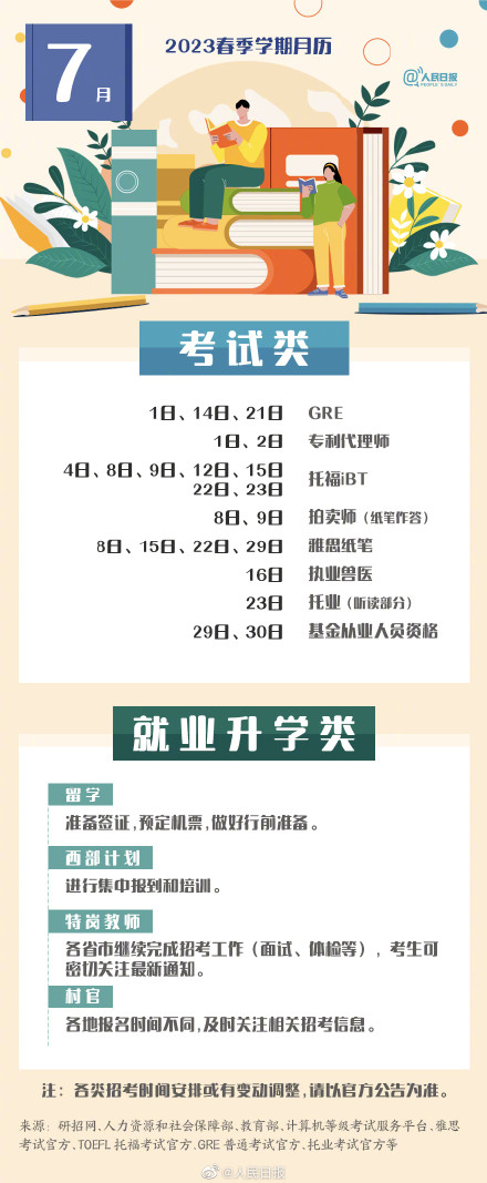 2025年春季学期月历