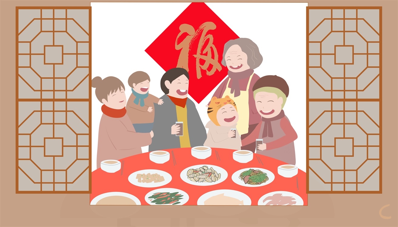 做年夜饭学会炒菜